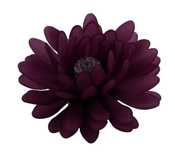 Gerbera, Maroon, Frosted 1106